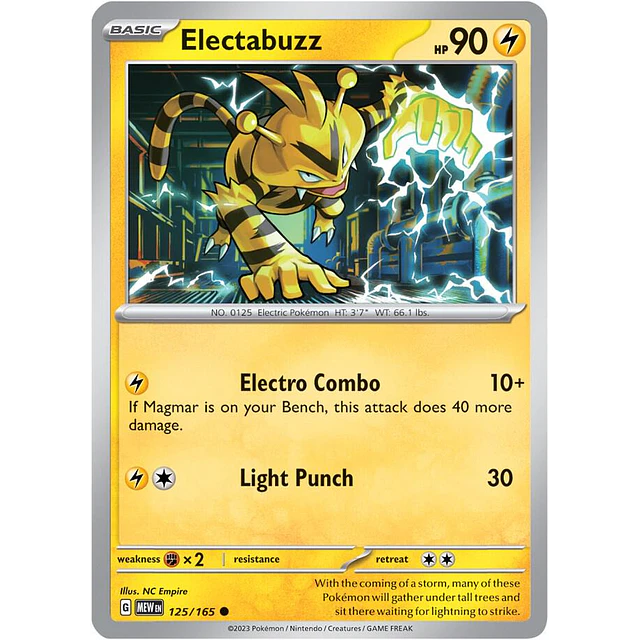 Electabuzz 125/165