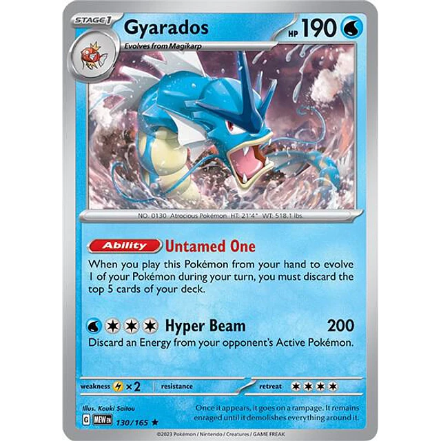 Gyarados 130/165