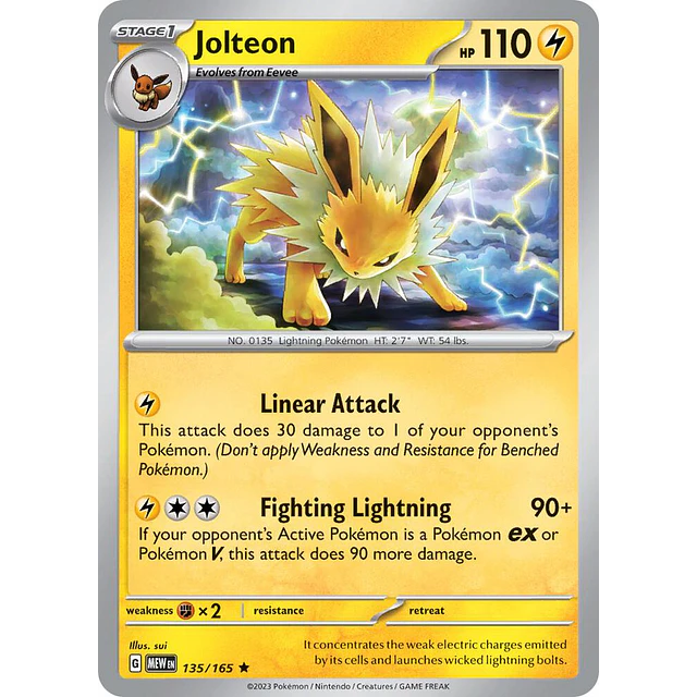 Jolteon 135/165