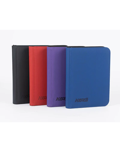 4 Pocket Plastic Binder - (160 espacios) Huntersupplies 