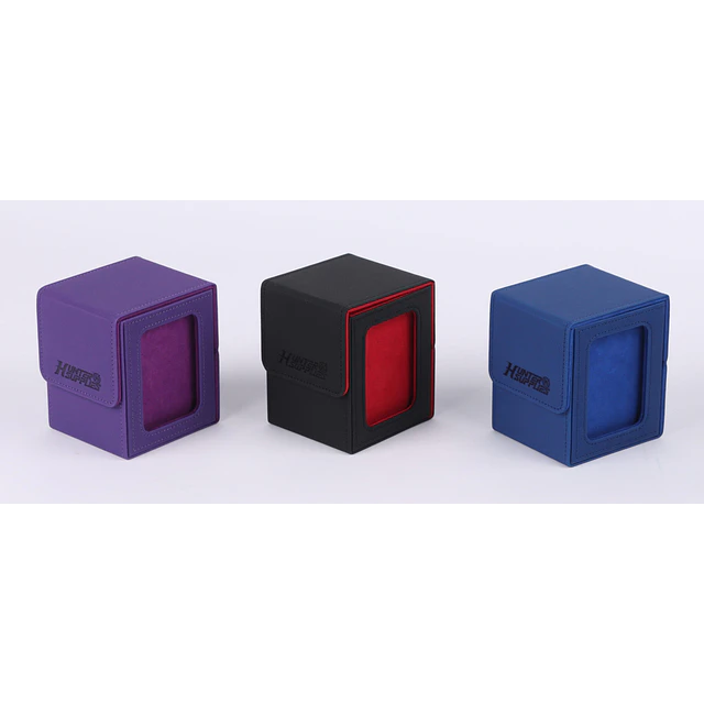 Premium Deck Box With Window 100+ (Con espacio para Mini Snap) - HunterSupplies