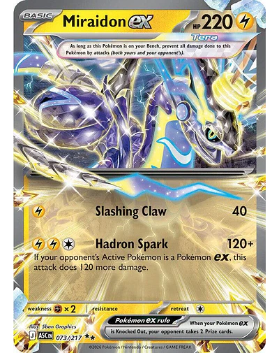 Miraidon ex 73/217