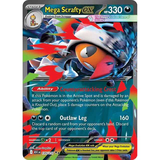 Mega Scrafty ex - 135/217