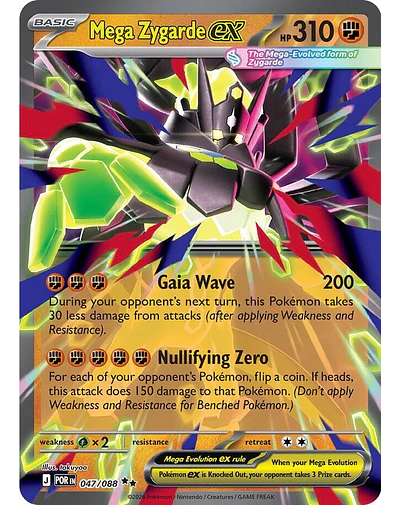 Mega Zygarde ex 47/88