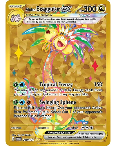 Alolan Exeggutor ex - 248/191