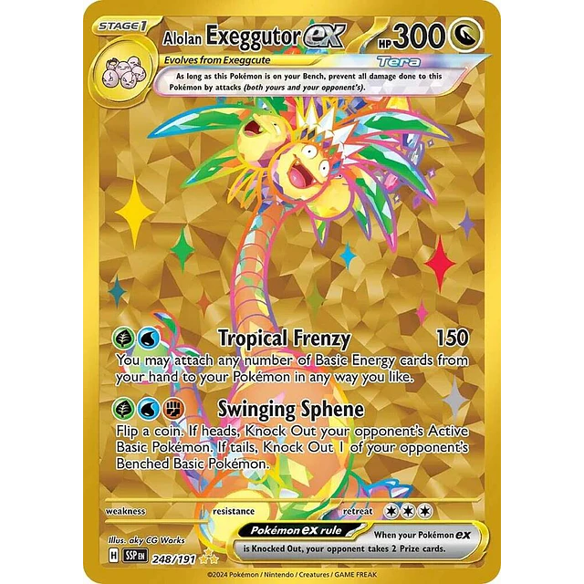 Alolan Exeggutor ex - 248/191