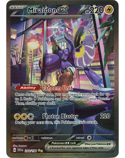 Miraidon ex - 244/198