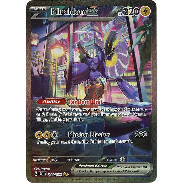 Miraidon ex - 244/198 1