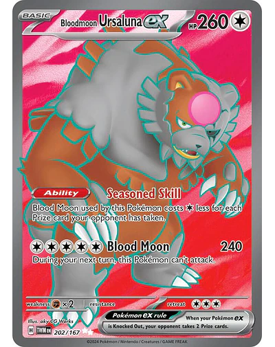 Bloodmoon Ursaluna ex - 202/167