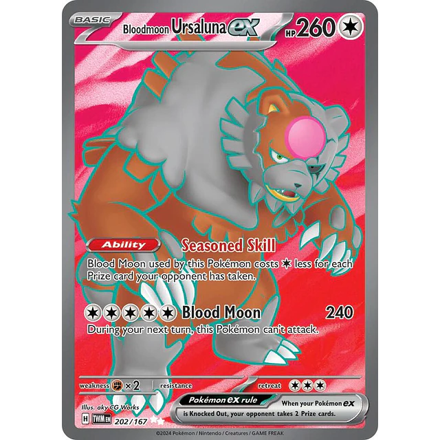 Bloodmoon Ursaluna ex - 202/167