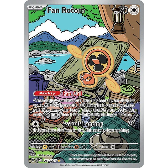 Fan Rotom - 250/217