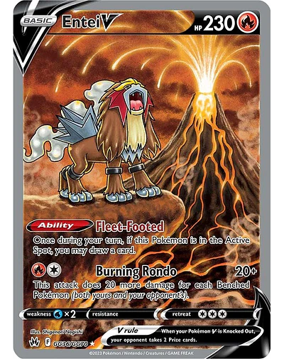 Entei V - Crown Zenith: Galarian Gallery (