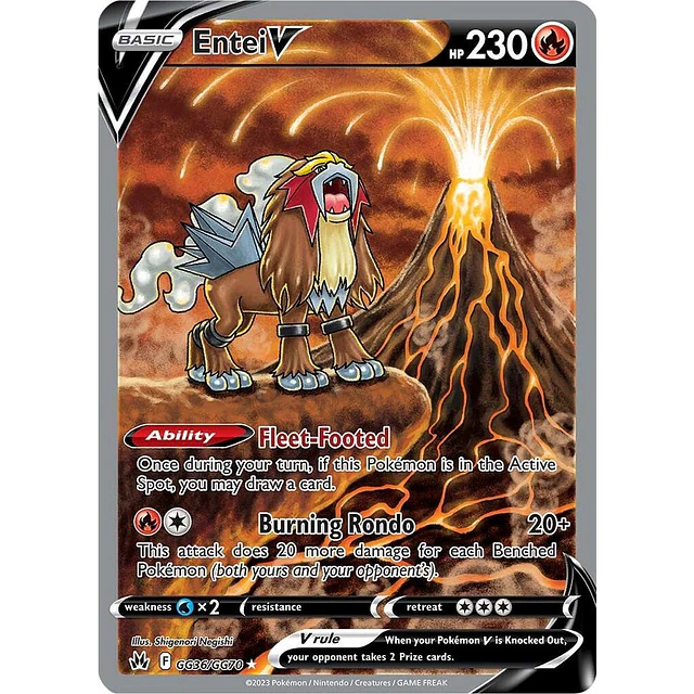 Entei V - Crown Zenith: Galarian Gallery (