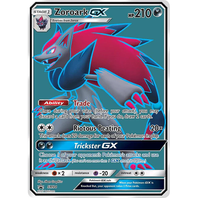 Zoroark GX - SM84