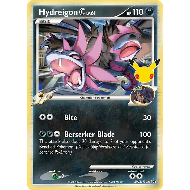 Hydreigon C lv.61 - SWSH138