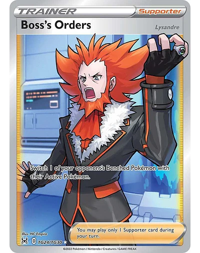 Boss's Orders (Lysandre) 