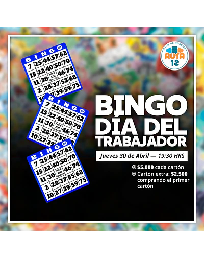 Bingo Dia del Trabajo