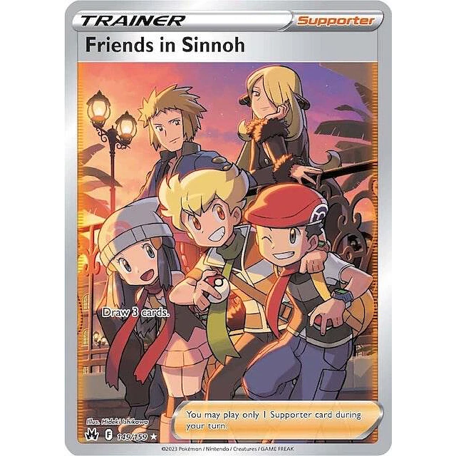 Friends in Sinnoh (Full Art)