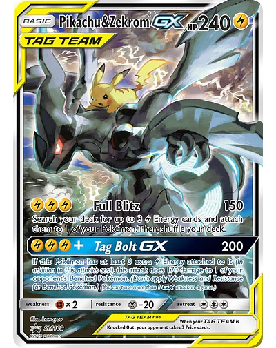 Pikachu & Zekrom GX