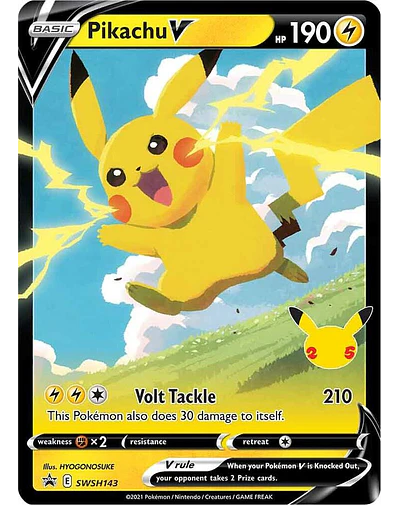 Pikachu V - SWSH143