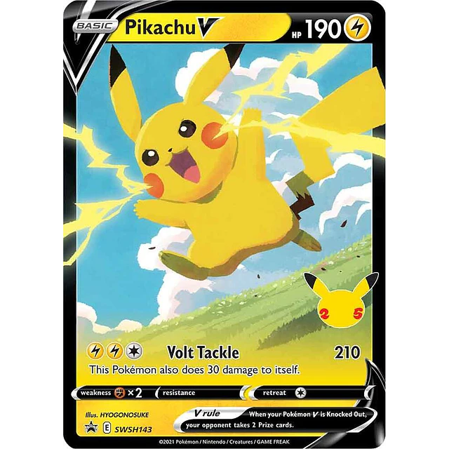 Pikachu V - SWSH143