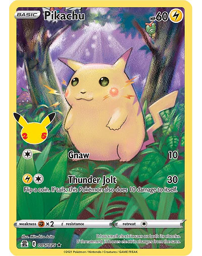 Pikachu - Celebrations