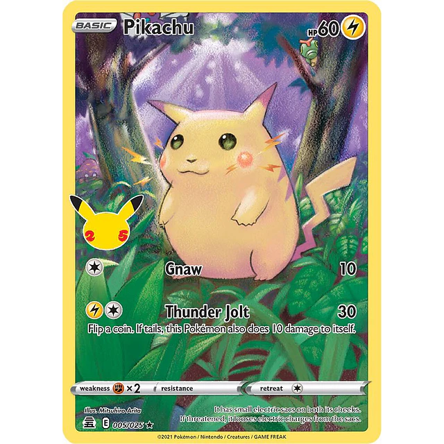 Pikachu - Celebrations