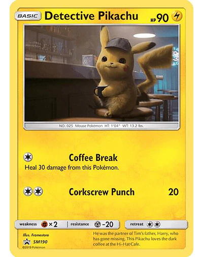 Detective Pikachu - SM190
