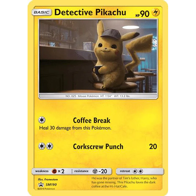 Detective Pikachu - SM190