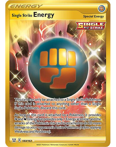 Single Strike Energy (Secret)