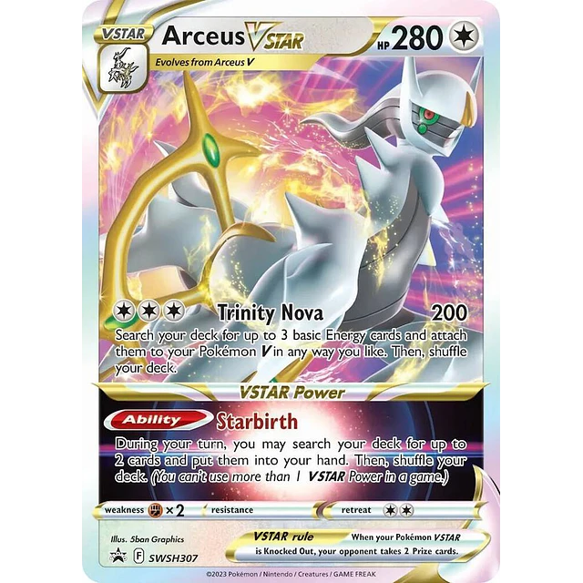 Arceus VSTAR - SWSH307 