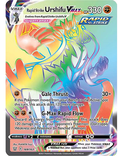 Rapid Strike Urshifu VMAX (Secret)