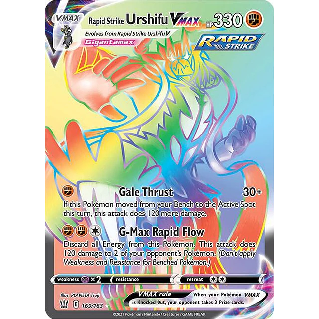 Rapid Strike Urshifu VMAX (Secret)
