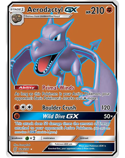 Aerodactyl GX (Full Art)