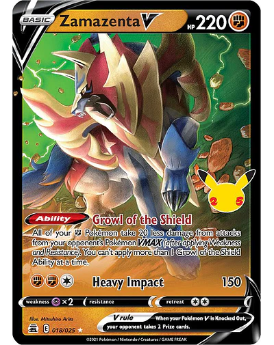 Zamazenta V - Celebrations