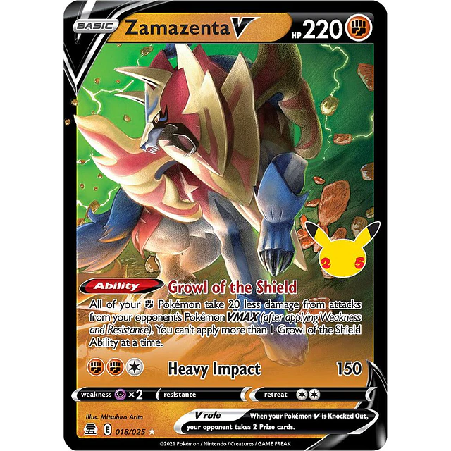 Zamazenta V - Celebrations