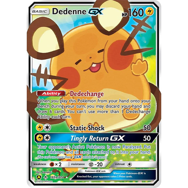 Dedenne GX - 195a/214