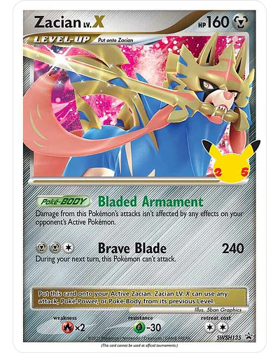 Zacian LV. X - SWSH135