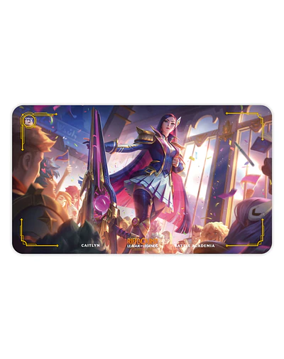 Playmat League of Legends Caitlyn Battle Academia  – Secret Arts