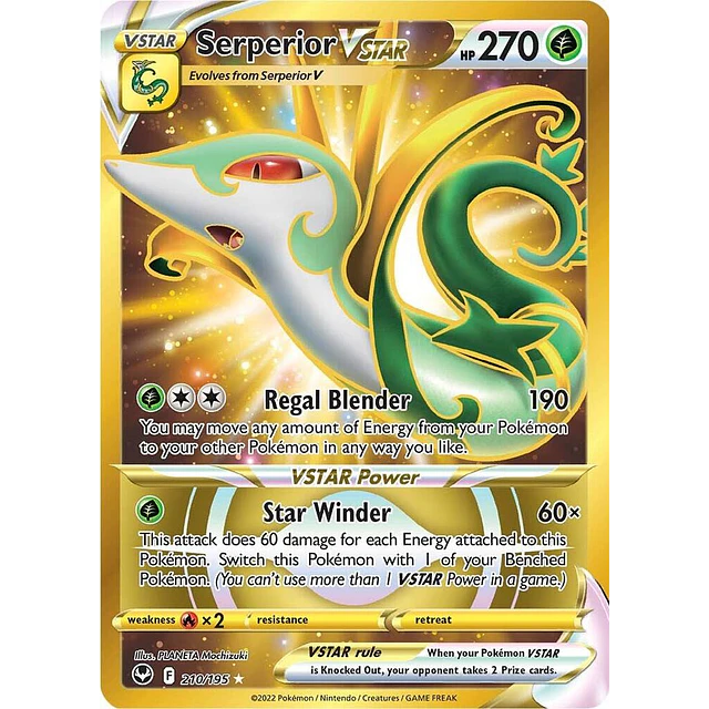 Serperior VSTAR (Secret) (210)