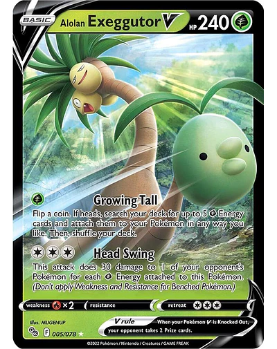 Alolan Exeggutor V