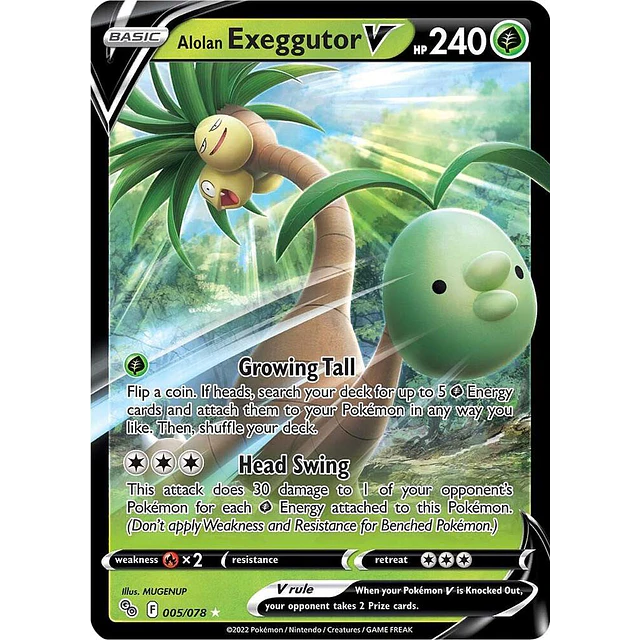 Alolan Exeggutor V