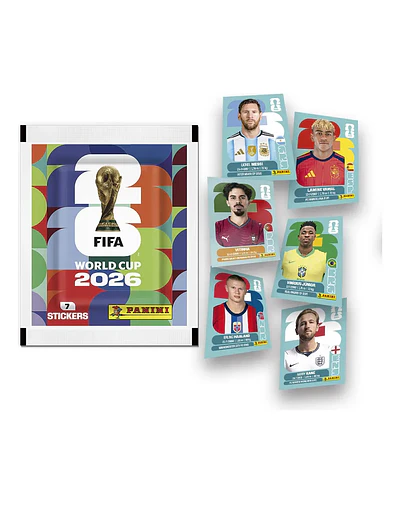 Pack 50 sobres - Álbum Fifa World Cup 2026 
