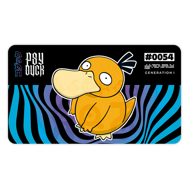 Playmat Pokémon ''Psyduck'' - Secret Arts 
