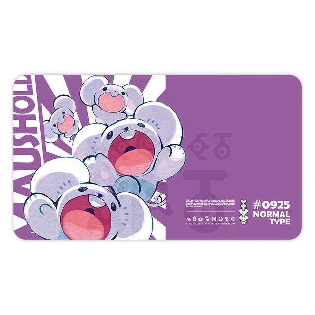 Playmat Pokémon ''Maushold'' - Secret Arts