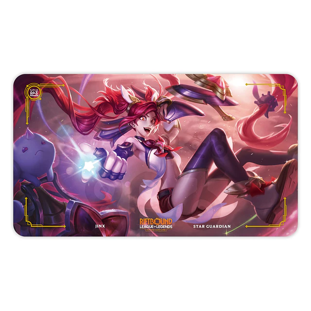 Playmat League of Legends Jinx Star Guardian  – Secret Arts