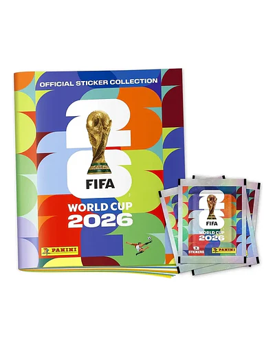 Pack Album Tapa Blanda + 25 Sobres Fifa World Cup 2026