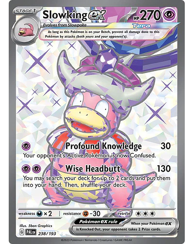 Slowking ex - 238/193 