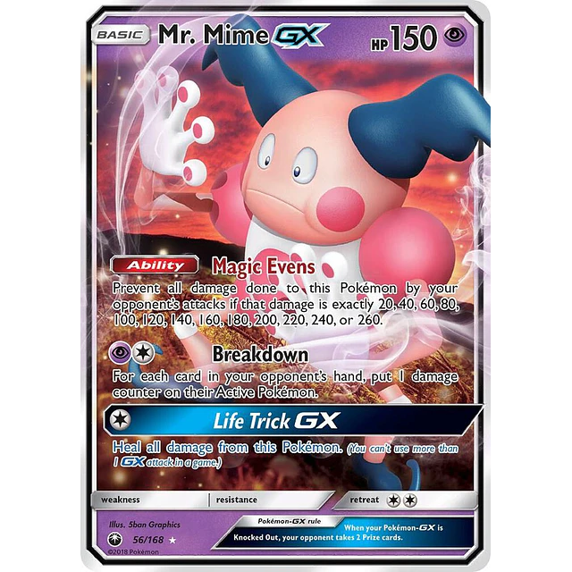 Mr. Mime GX - SM - Celestial Storm