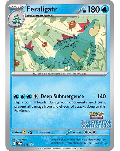 Feraligatr - 213 (Illustration Contest 2024)